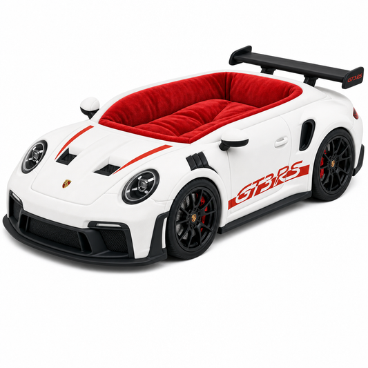 Meowtors 911 GT3 RS cat car bed
